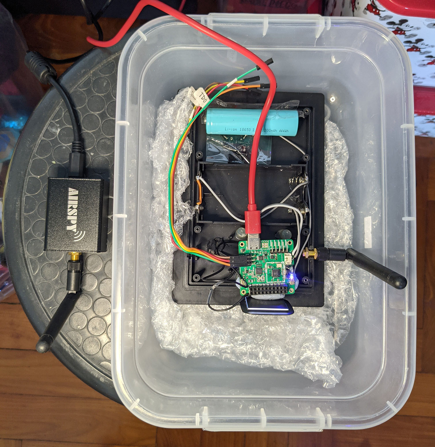 Airspy R2 SDR with PineDio Stack