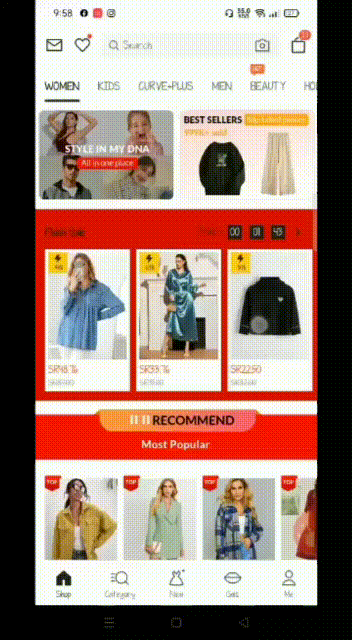 Shein Application Product Link