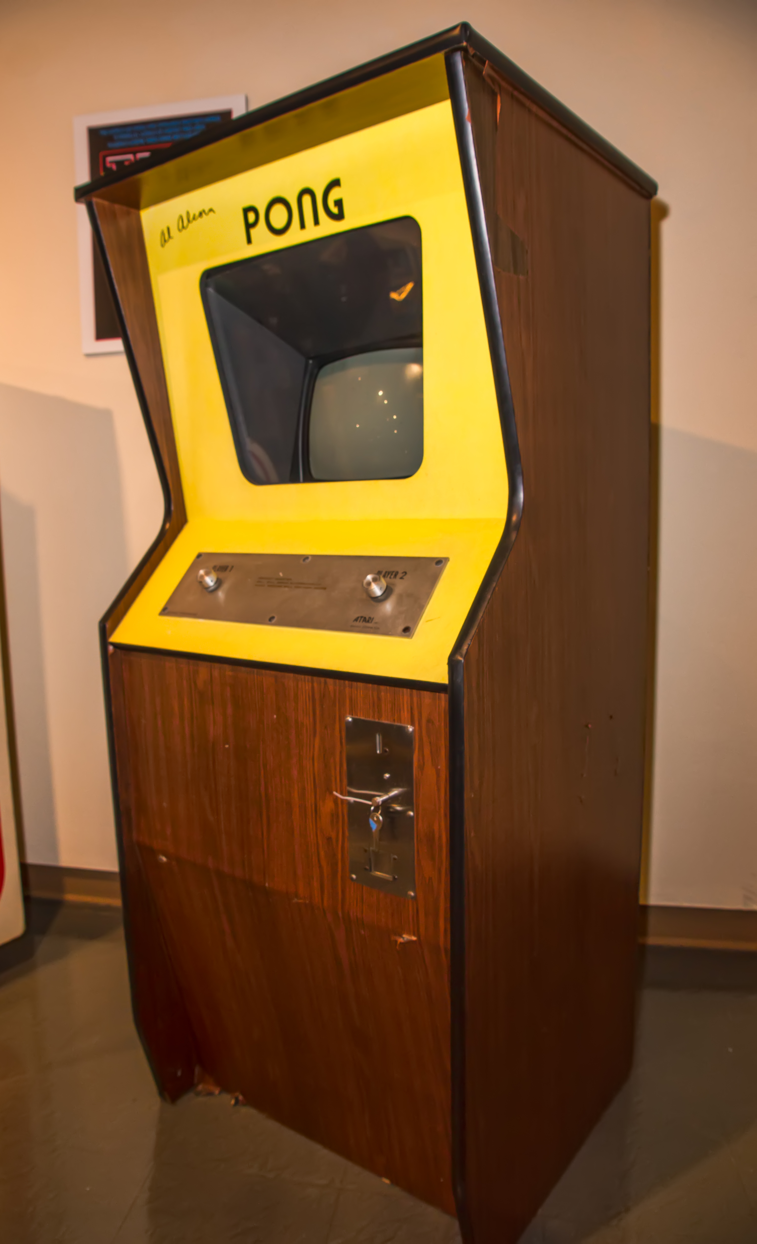 Pong cabinet