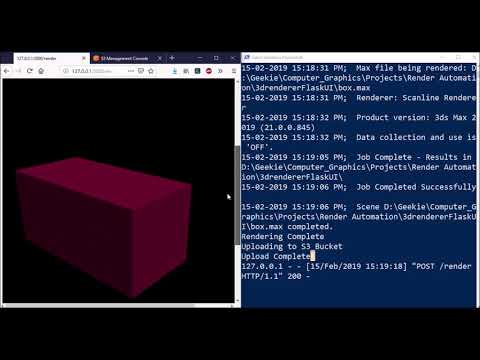 Cloud Rendering Demo