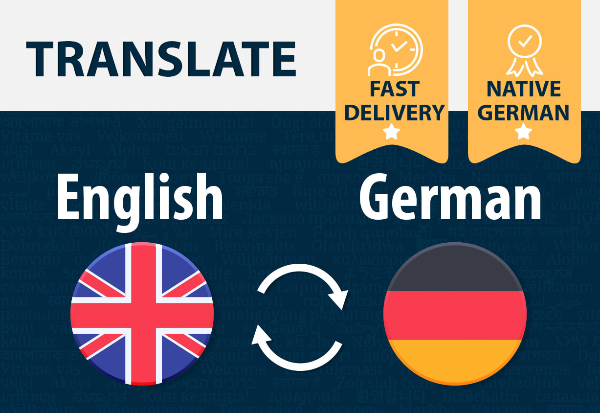 English to German