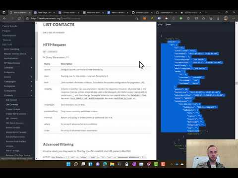 Link to YouTube video with explanation of the current developer documentation structure