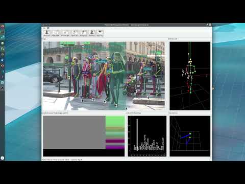 PedRecNet Demo 02: Multiple Pedestrians