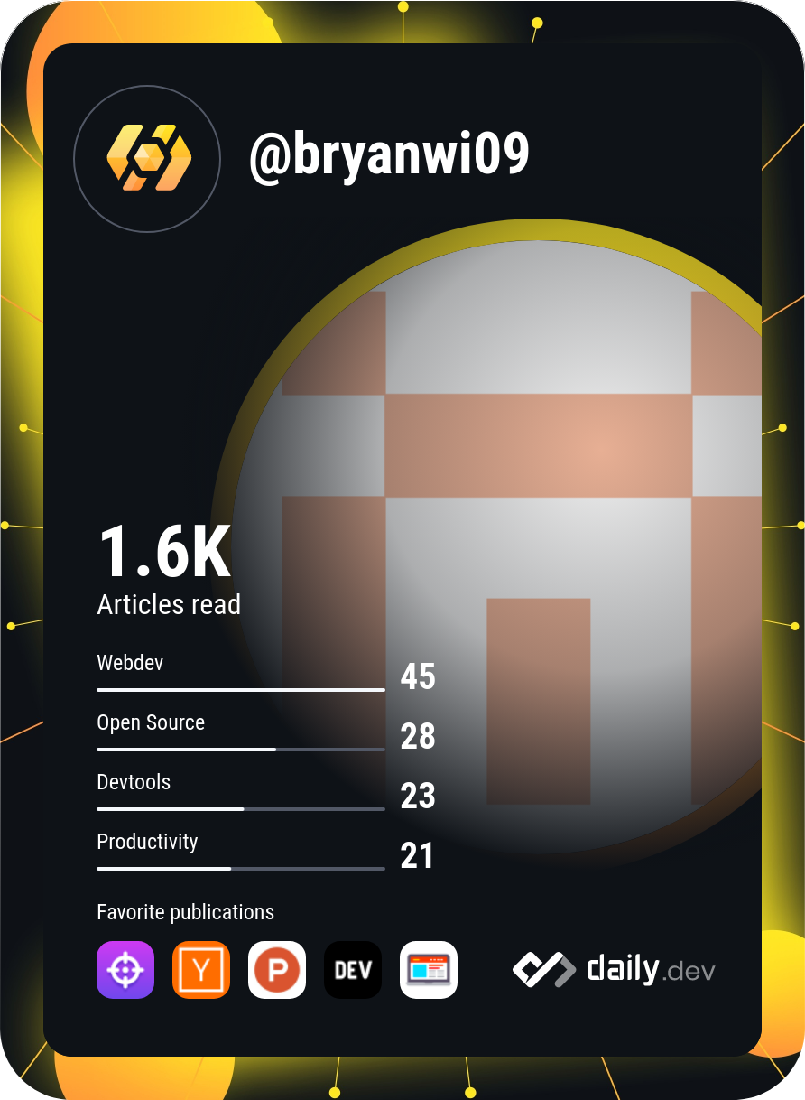 Bryan Wills's Dev Card