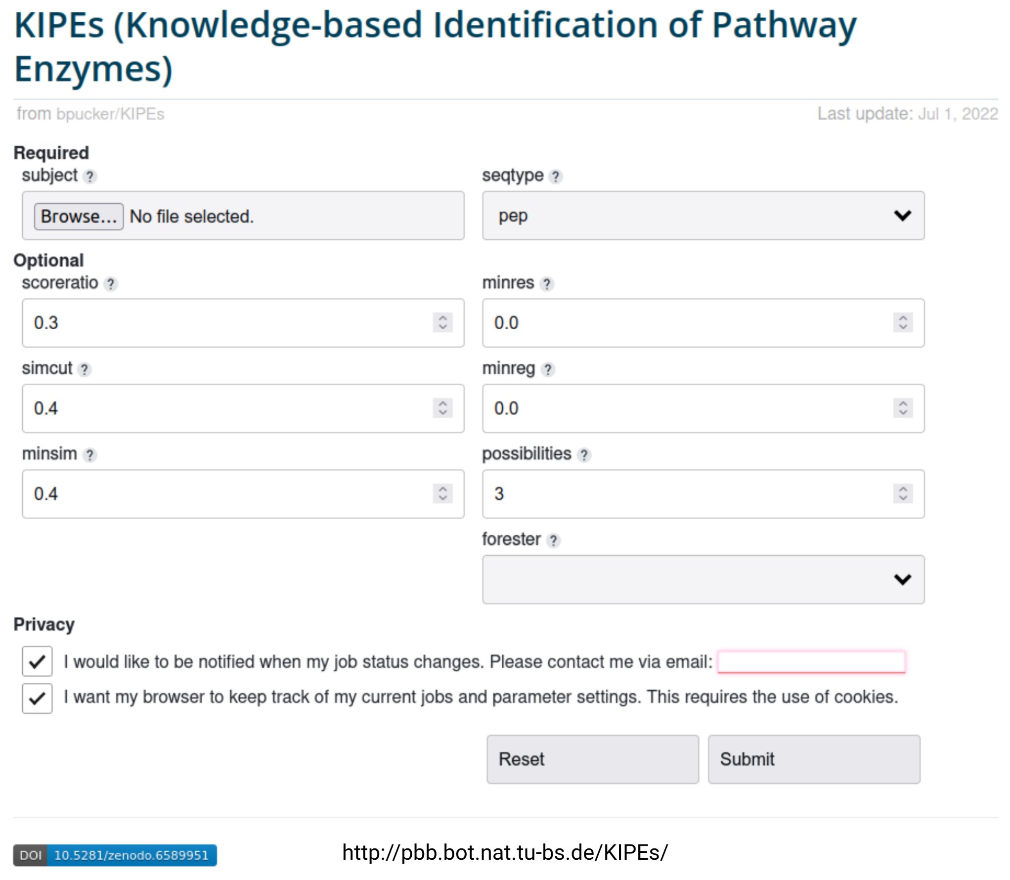 Automatic annotation of the flavonoid biosynthesis (Tweet #71)