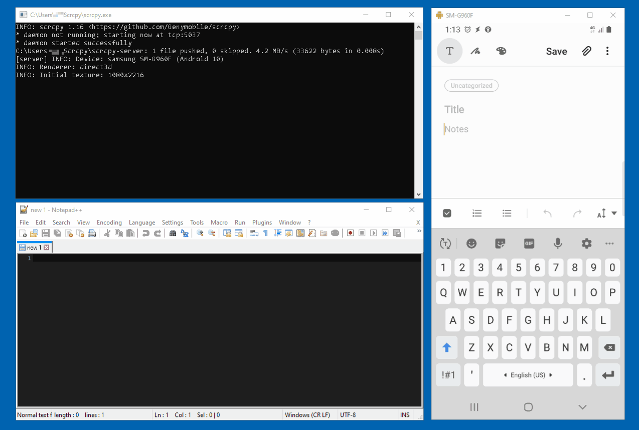 Copy / Paste Broken on Android 10 · Issue #1678 · Genymobile/scrcpy ...