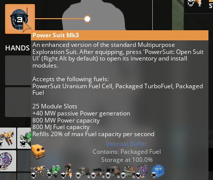 Suit tooltip