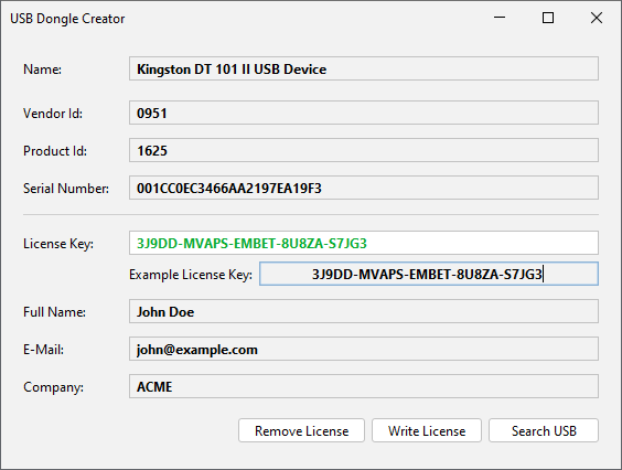 USB Dongle Creator 1