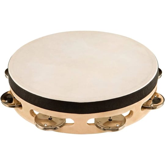 sound-percussion-labs-baja-percussion-single-row-tambourine-with-steel-jingles-8-in-natural-1