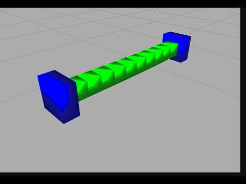 ODE (Tuned) - Multiple Block Grasp - 10 Blocks - 'Infinite' Friction