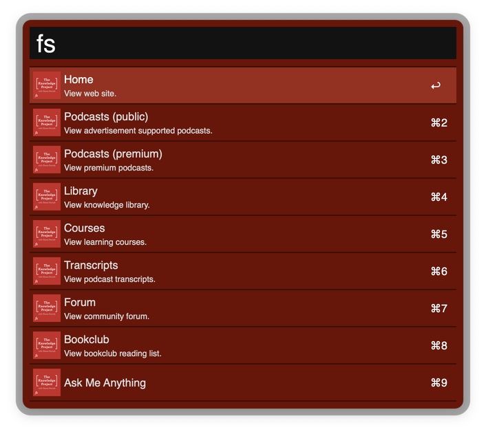 Farnam Street workflow screenshot.