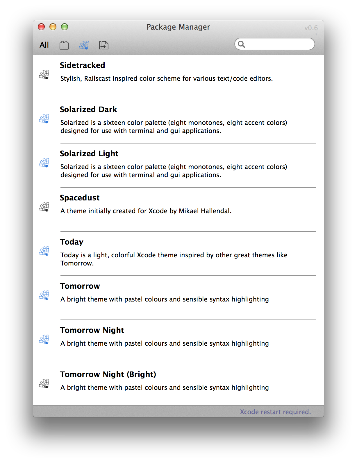 Package Manager UI