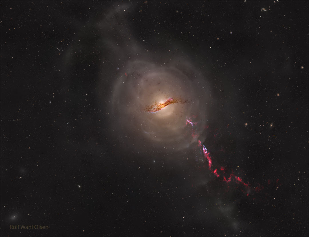 2024-12-11 The Shells and Jets of Galaxy Centaurus A NASA