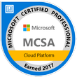 MCSA: Cloud Platform - Certified 2017