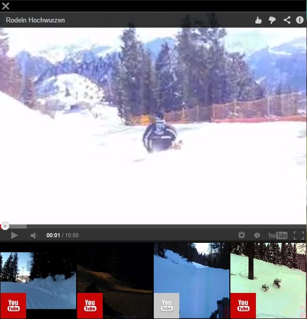 expanded videos widget - four , or more videos