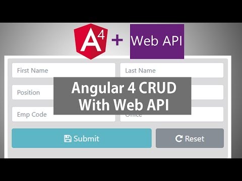 Video Tutorial for Angular 5 CRUD Using Firebase