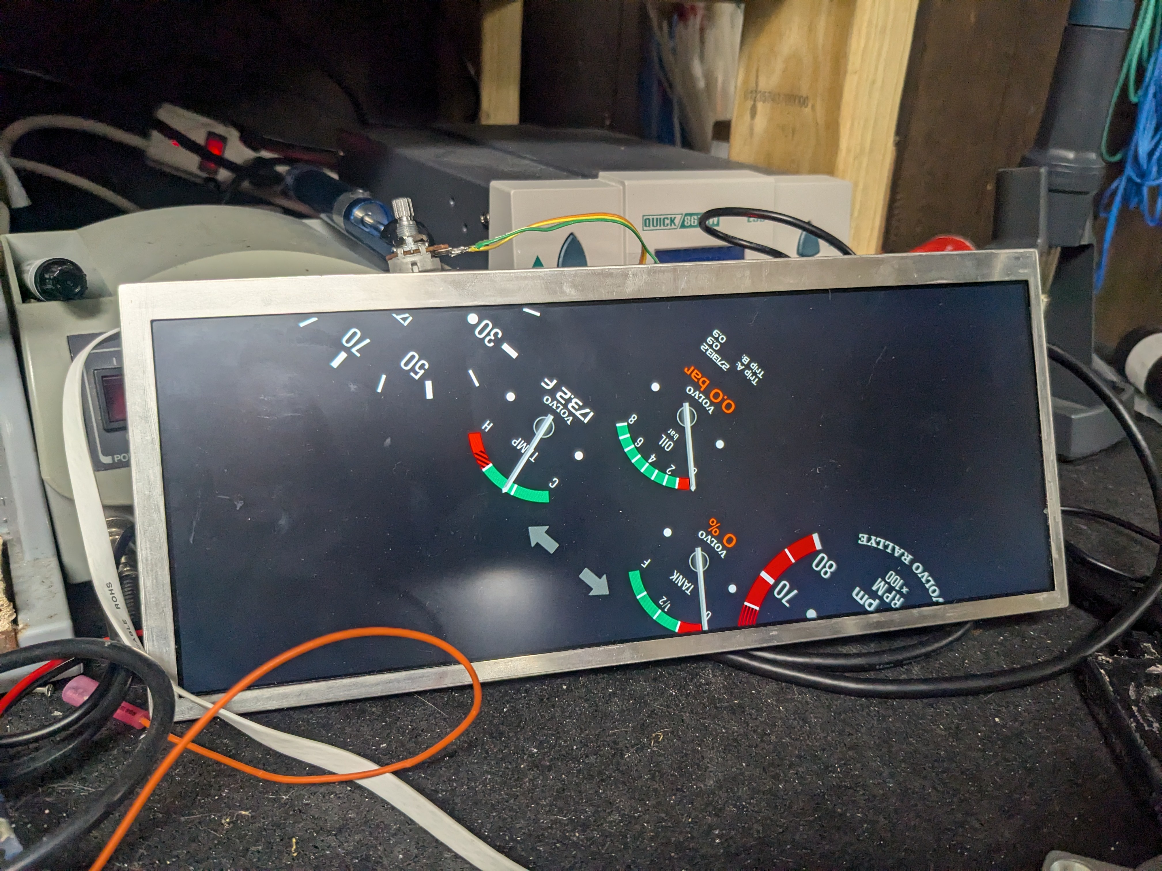 45 degree screen rotation
