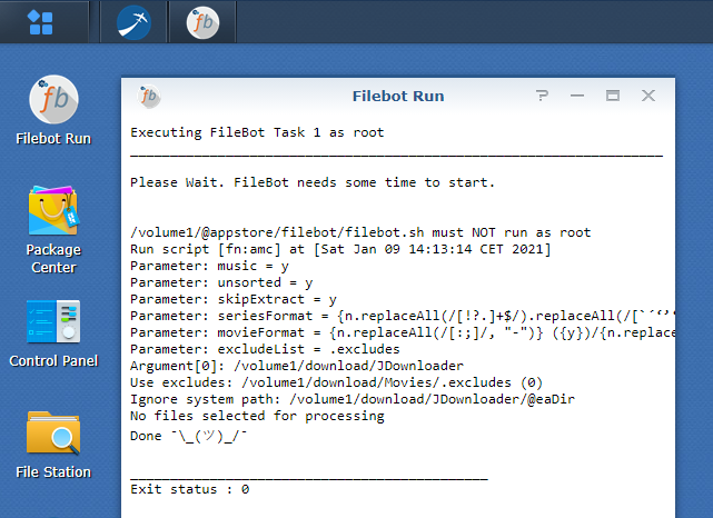 FileBot Task Runner