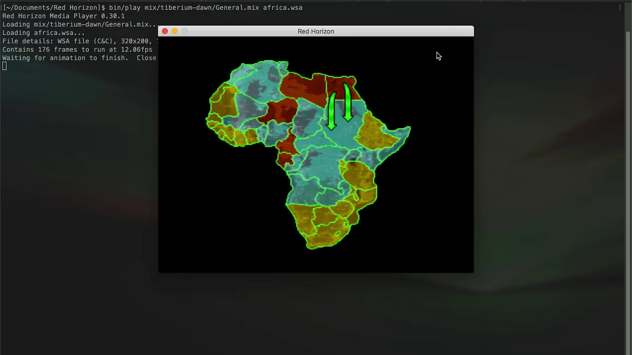 Red Horizon - Play WSA file demo