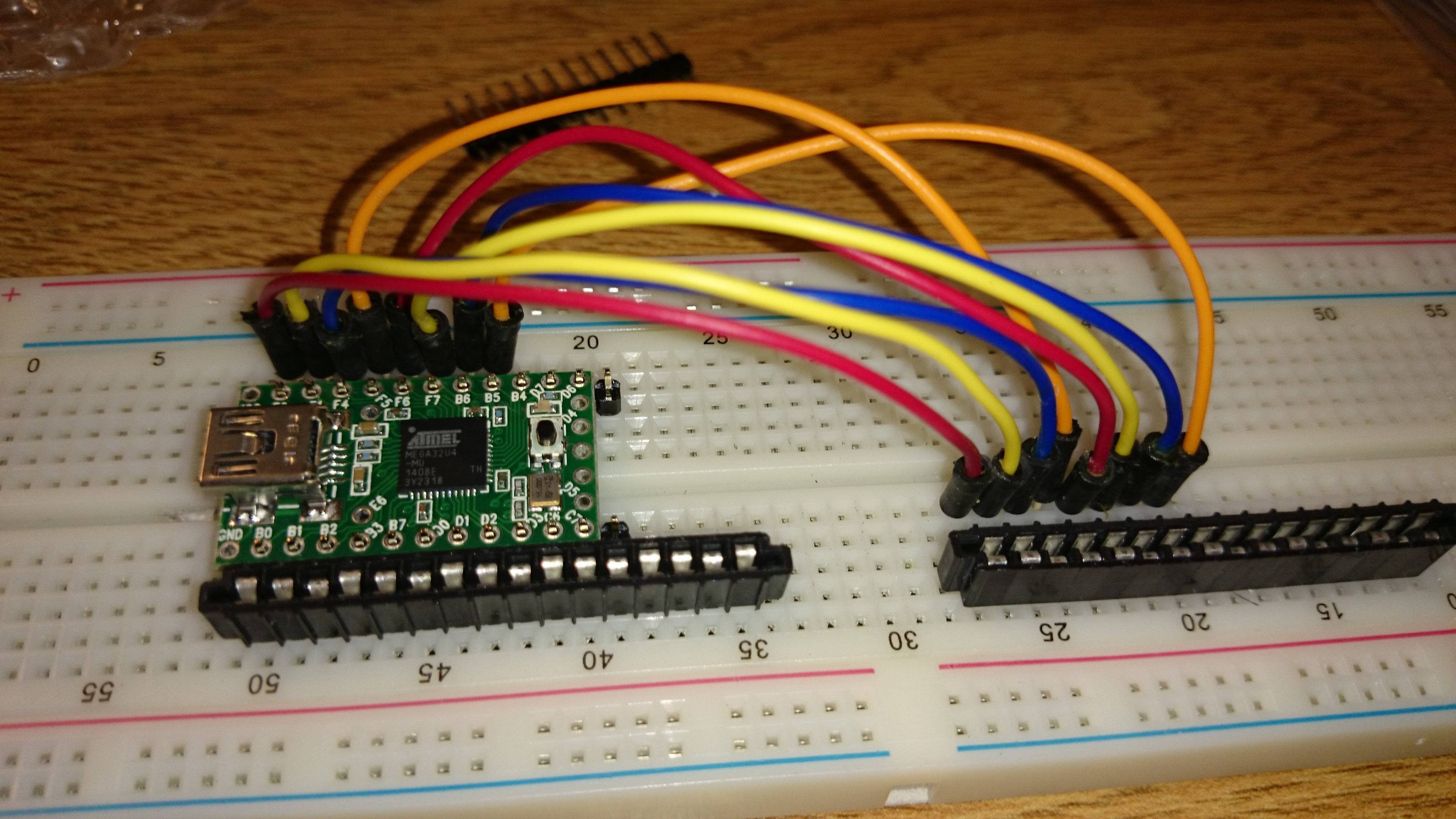 USB Controller Breadboard