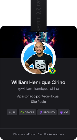 William Henrique Cirino 's Rocket ID