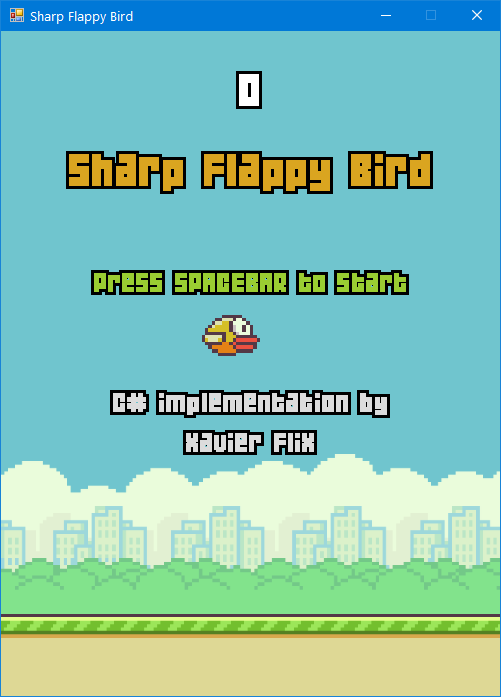 Sharp Flappy Bird