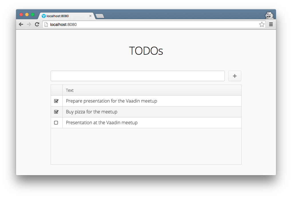 Spring boot and vaadin clearance