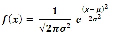 Normal Distribution Equation
