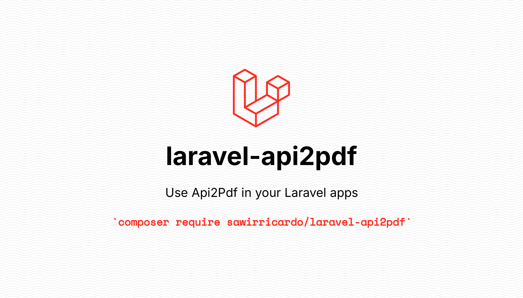 Laravel Api2Pdf