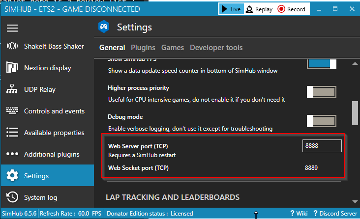 Troubleshoot Dashstudio Web access · SHWotever/SimHub Wiki · GitHub