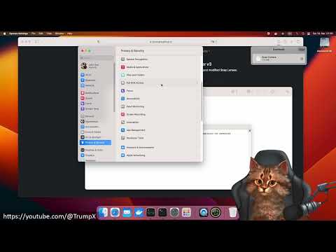 Patching Snap Camera on Mac OS