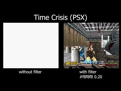 Youtube video: OBS Lightgun Flash Filter sample - Time Crisis (PSX)