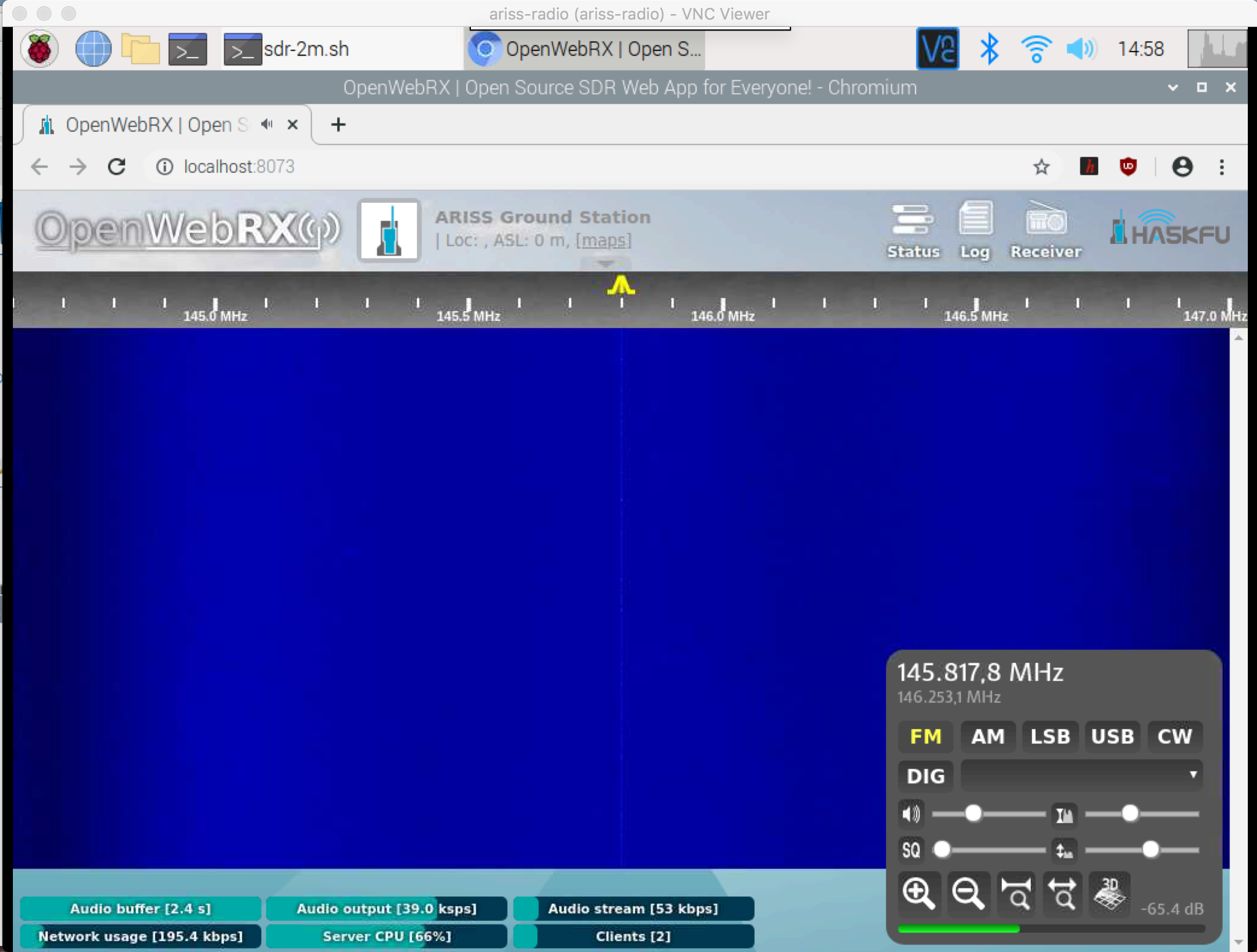 Web SDR Chromium