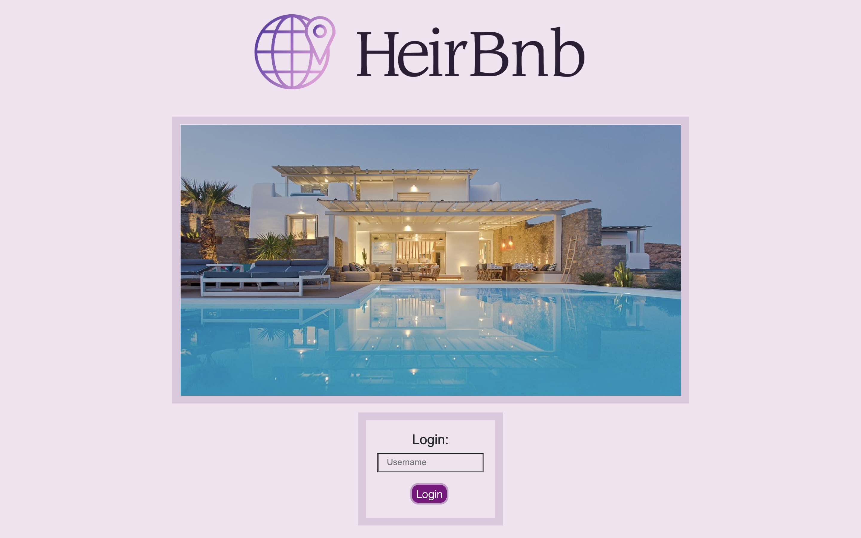 heirbnb demo