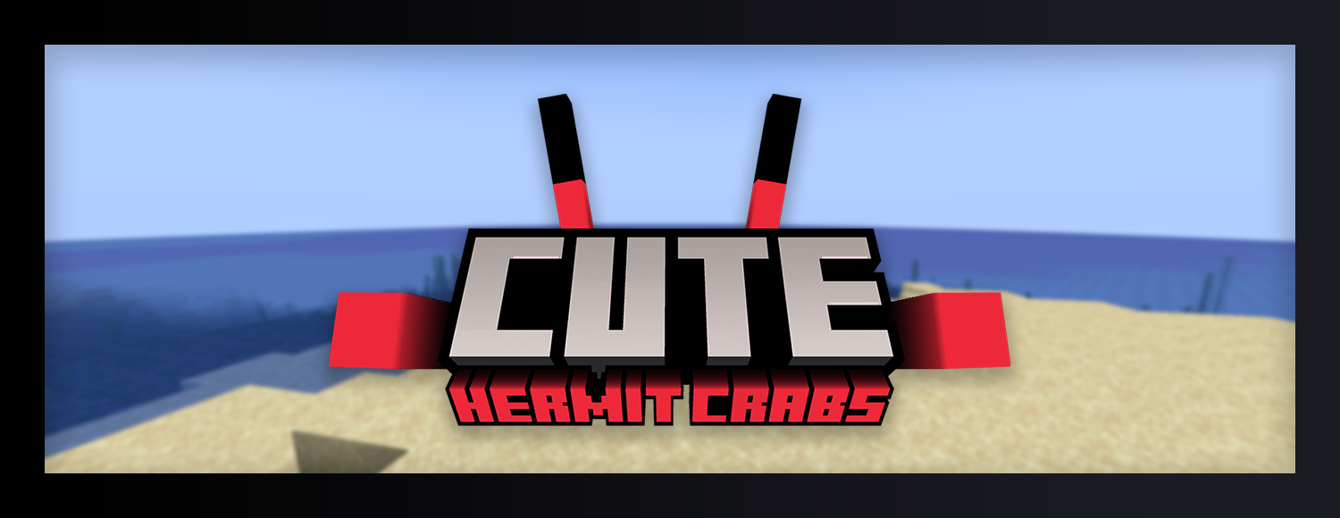 Cute Hermit Crabs Logo
