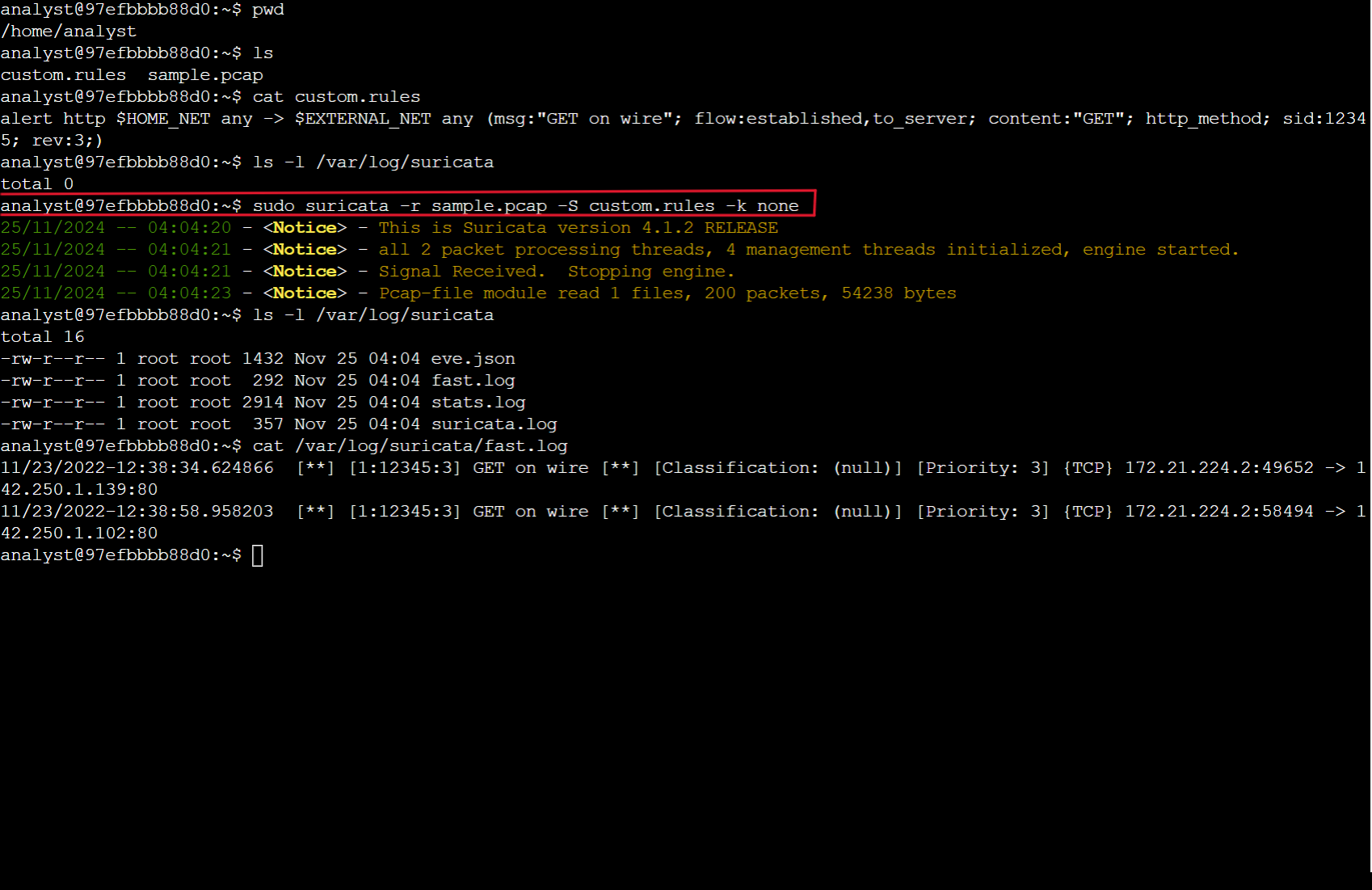 GitHub - jmspann/Suricata_Logs