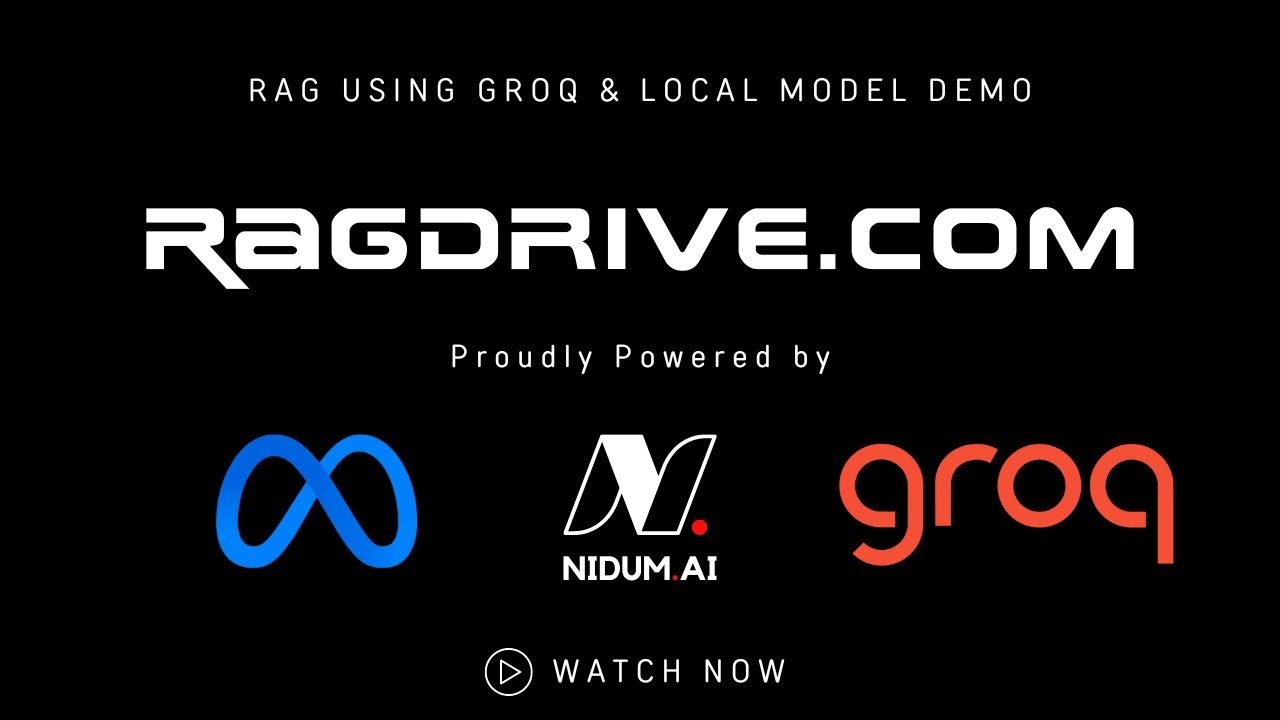 GitHub - NidumAI-Inc/ragdrive: RAGDrive is an innovative open-source ...