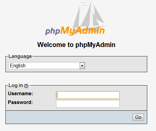 phpmyadmin-loginpage