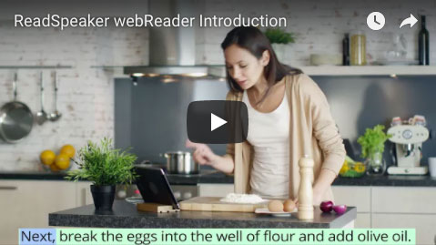 Readspeaker webReader