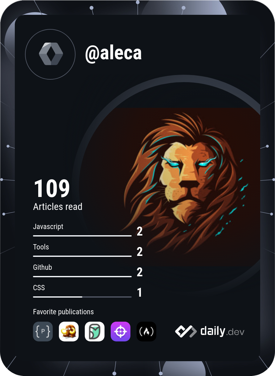 Alessio Cannone's Dev Card