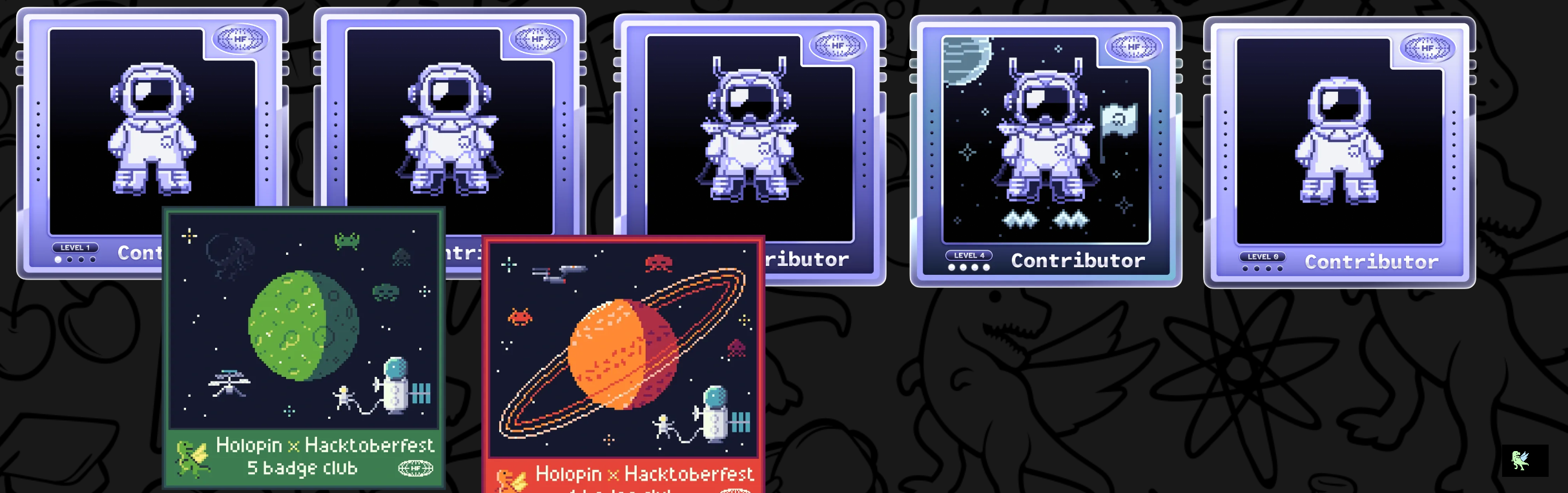 @arnabdot's Holopin board