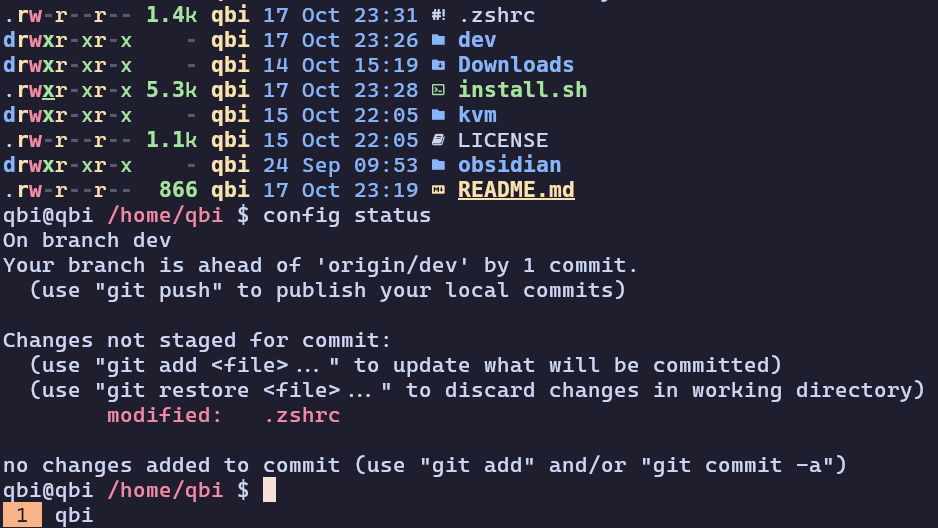 My terminal