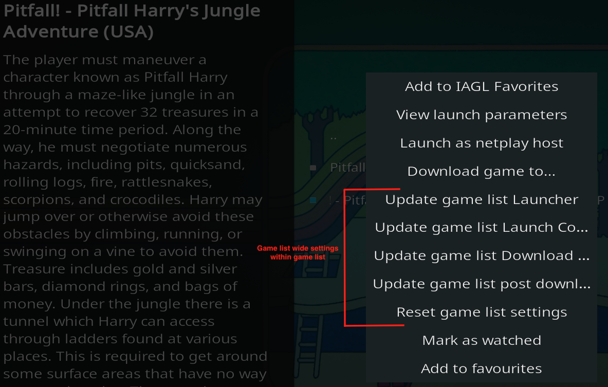 IAGL Game List Settings 2