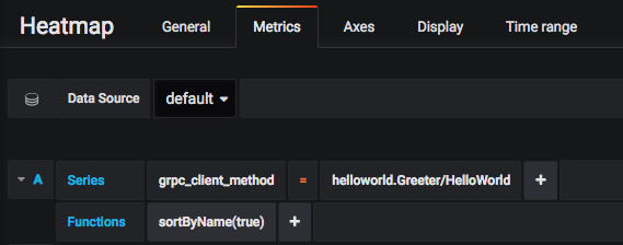 Metrics Configuration