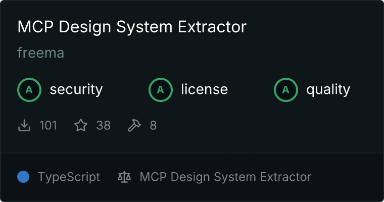 Design System Extractor MCP server