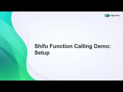 Shifu Function Calling Demo