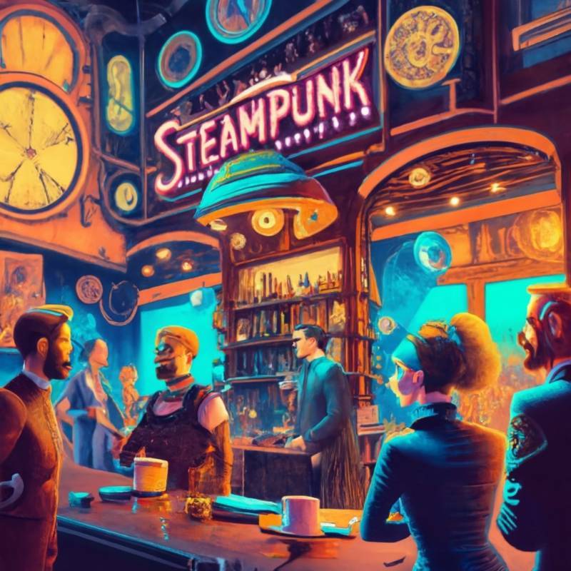 Steampunk HoloSteamery 