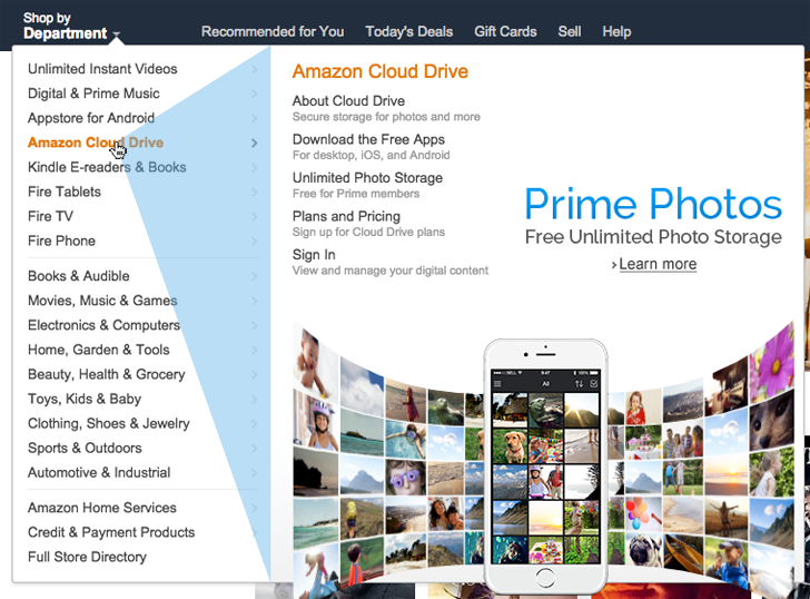 Amazon screenshot