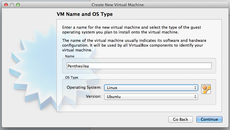 Name the VM