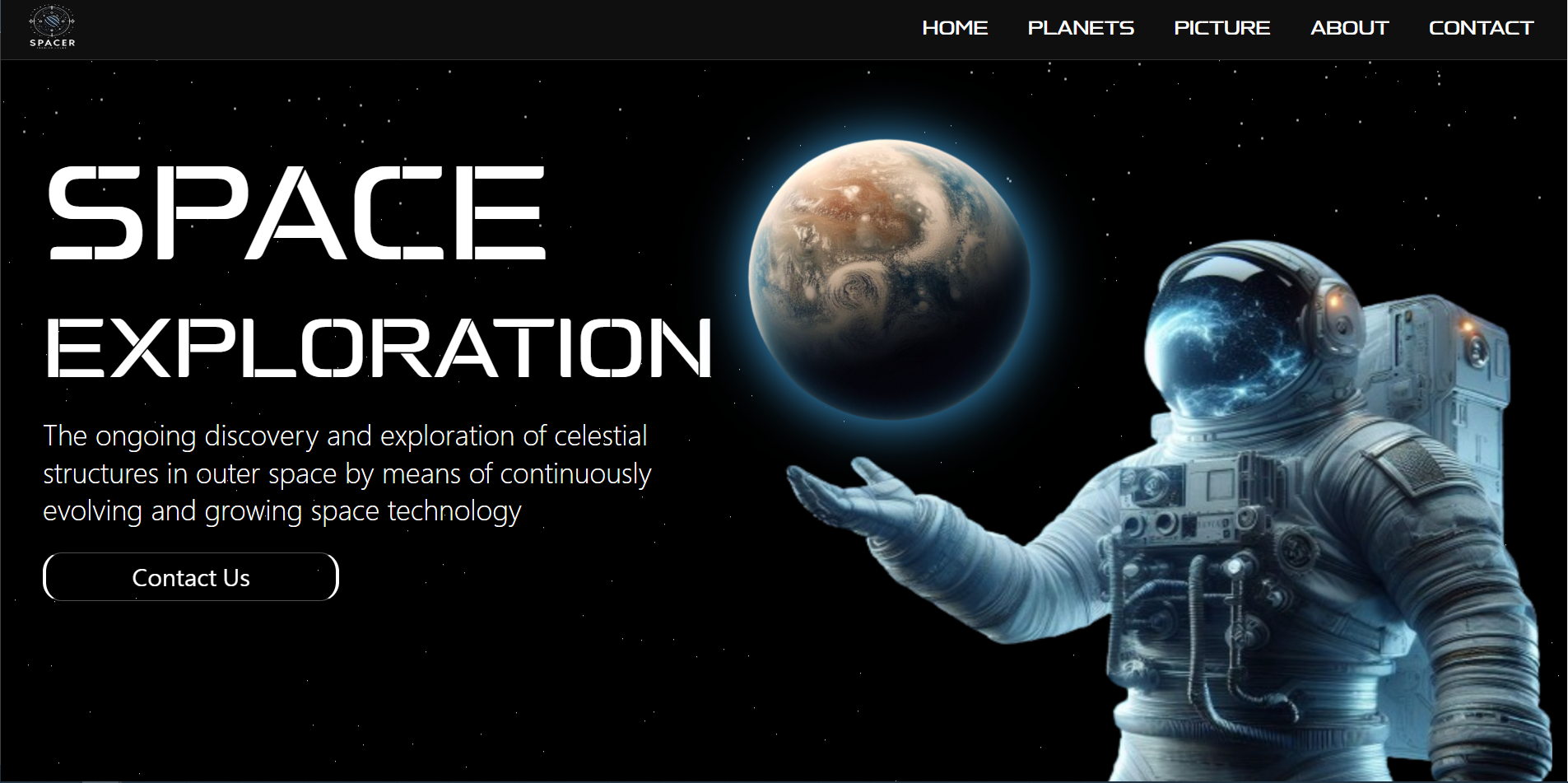 GitHub - VictorLucenaa/space-exploration: Space Exploration is a ...
